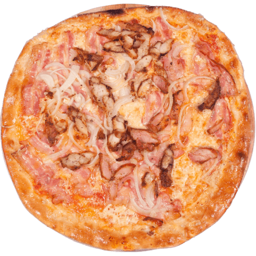 Kebab pizza